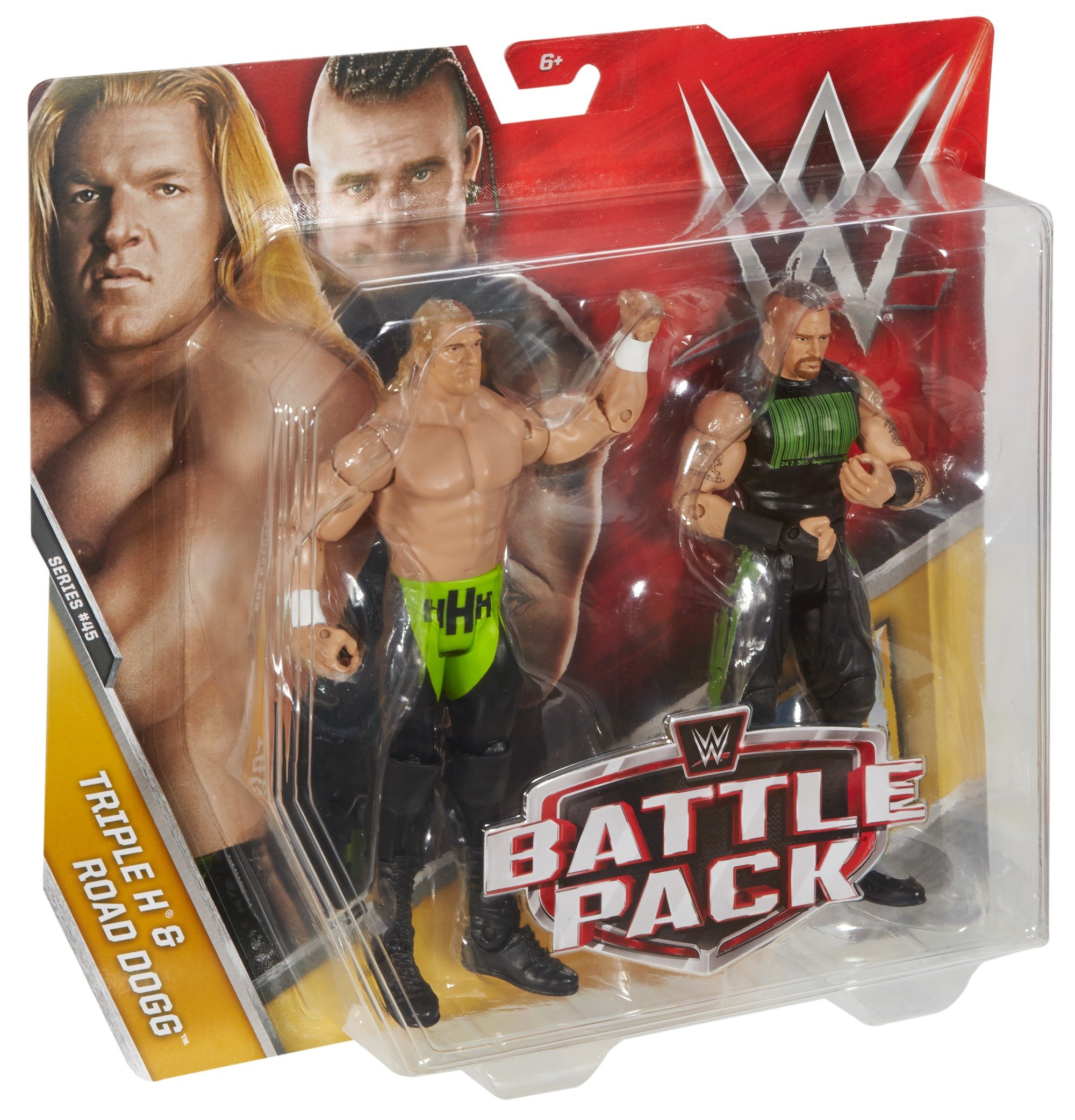 Amazon.com: WWE TRIPLE H & ROAD DOGG 2-PACK : Toys & Games